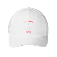 Warlock Class Bff Dungeons And Rpg Dragons Mesh Cap | Artistshot