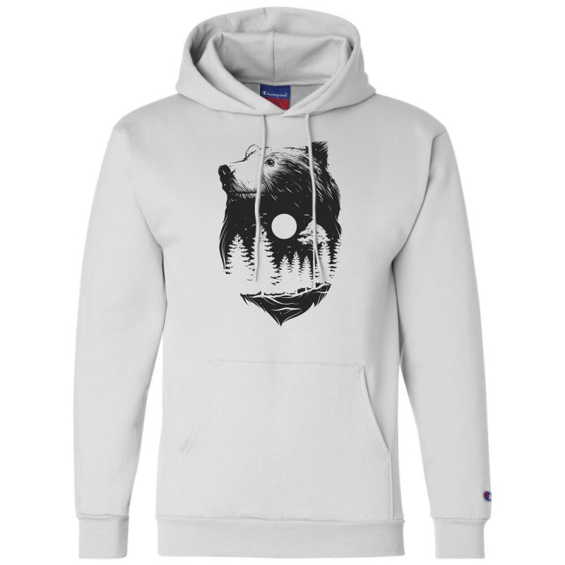 Bear Champion Hoodie by Disgus_Thing | Artistshot