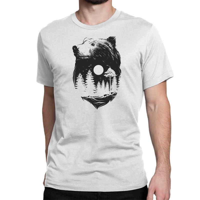 Bear Classic T-shirt by Disgus_Thing | Artistshot