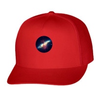 Outer Space Pop Socket Super Nova Nebula 1 Trucker Cap | Artistshot