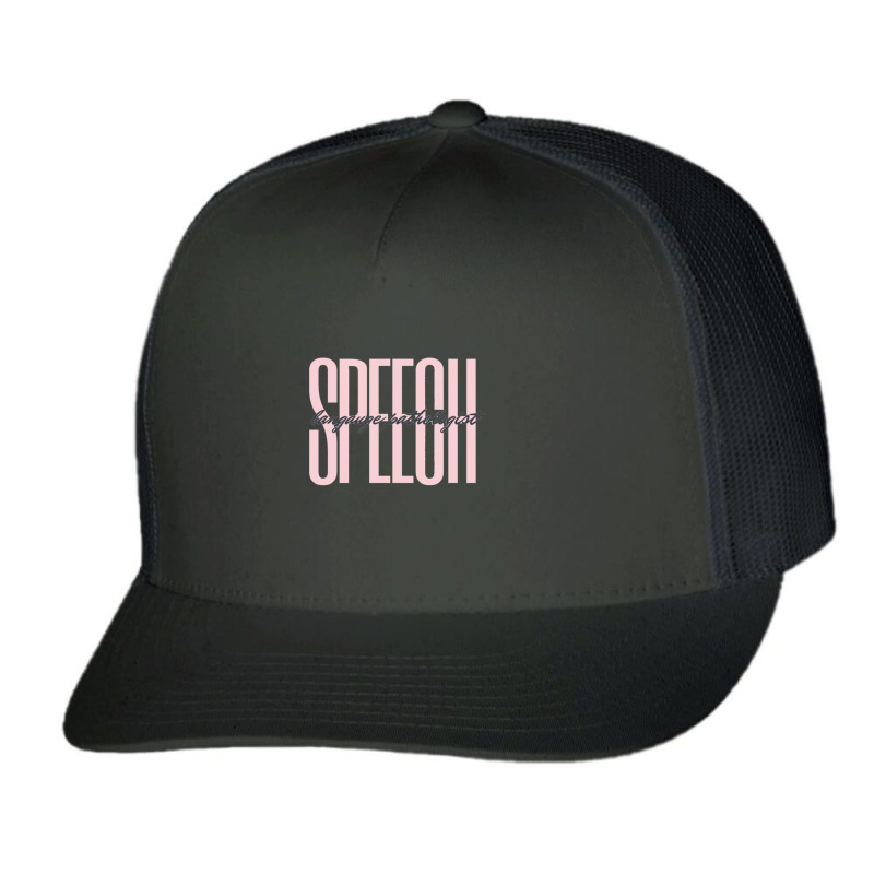 Speech Language Pathologist Overlay Trucker Cap by cm-arts | Artistshot