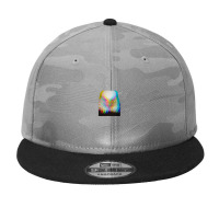 Hypnotic Eagle Portrait Wild Camo Snapback | Artistshot