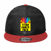 Titan Snack Pack Camo Snapback | Artistshot