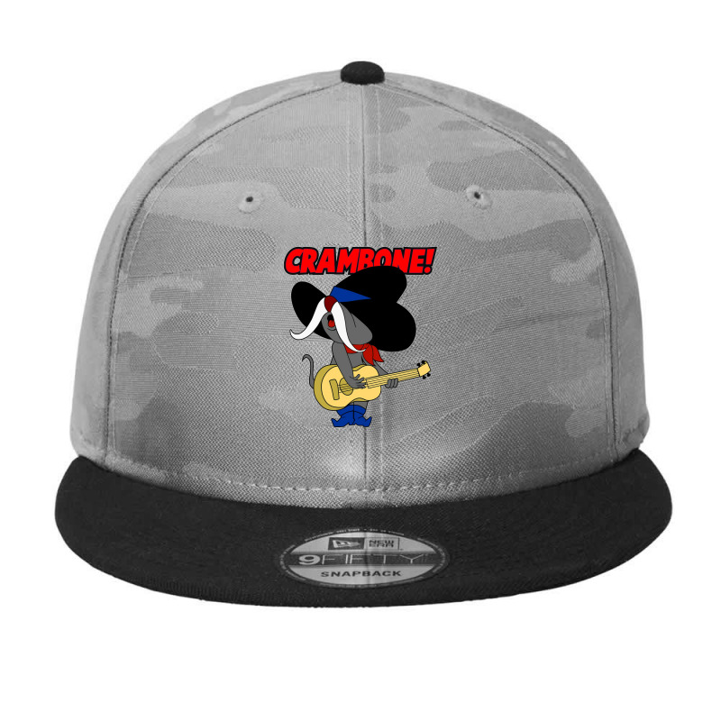 Uncle Pecos   Crambone Camo Snapback | Artistshot