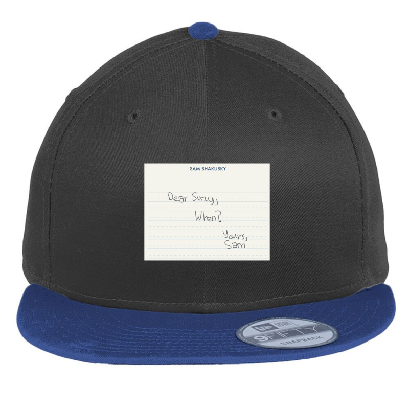 Dear Sam Letter - Moonrise Kingdom Flat Bill Snapback Cap by cm-arts | Artistshot