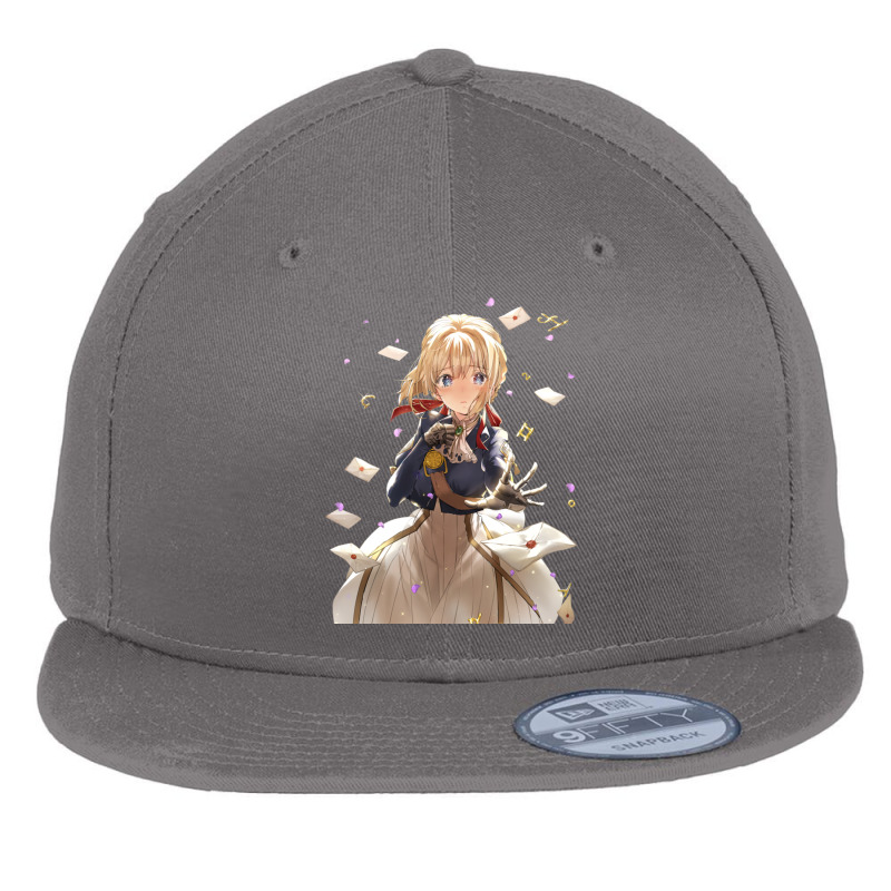 Violet Evergarden Flat Bill Snapback Cap | Artistshot