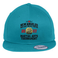 New Angeles 2007 Martial Arts Tournament (variant) Flat Bill Snapback Cap | Artistshot