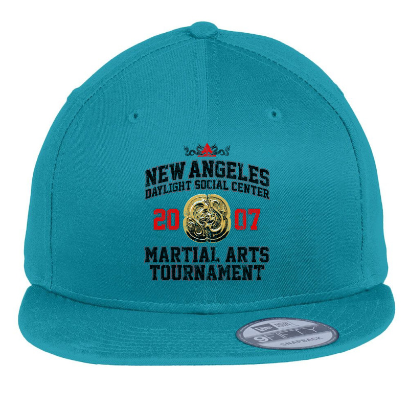 New Angeles 2007 Martial Arts Tournament (variant) Flat Bill Snapback Cap by ERNIEHERNANDEZ | Artistshot