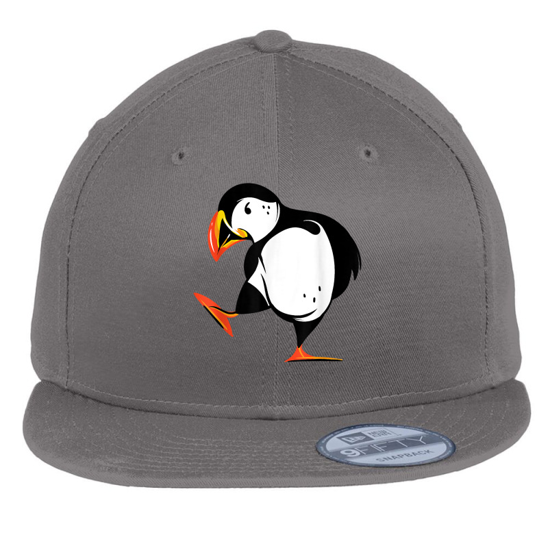 Puffin Baby Seabirds Lovers Bird Lover Iceland Funny Animal T Shirt Flat Bill Snapback Cap by zheralalumo | Artistshot