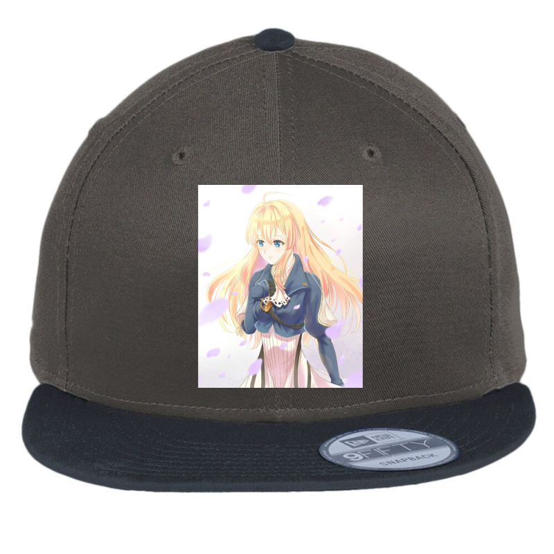 Violet Evergarden Graphic Flat Bill Snapback Cap | Artistshot