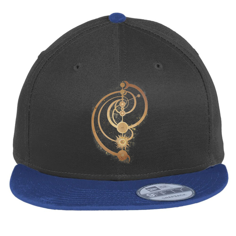 The Dark Crystal Master Time Symbol Flat Bill Snapback Cap by DawnYerge-Gialanella | Artistshot