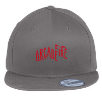 Arcade Fire Premium Flat Bill Snapback Cap | Artistshot