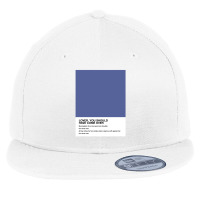 Jeff Buckley Lover You Should Have Come Over Lyrics Pantone Flat Bill Snapback Cap | Artistshot