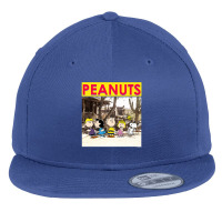 Peanuts Peanuts Family Photo Flat Bill Snapback Cap | Artistshot