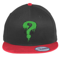 Riddler Question Mark Flat Bill Snapback Cap | Artistshot