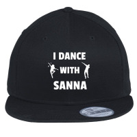 I Dance With Sanna Marin Flat Bill Snapback Cap | Artistshot