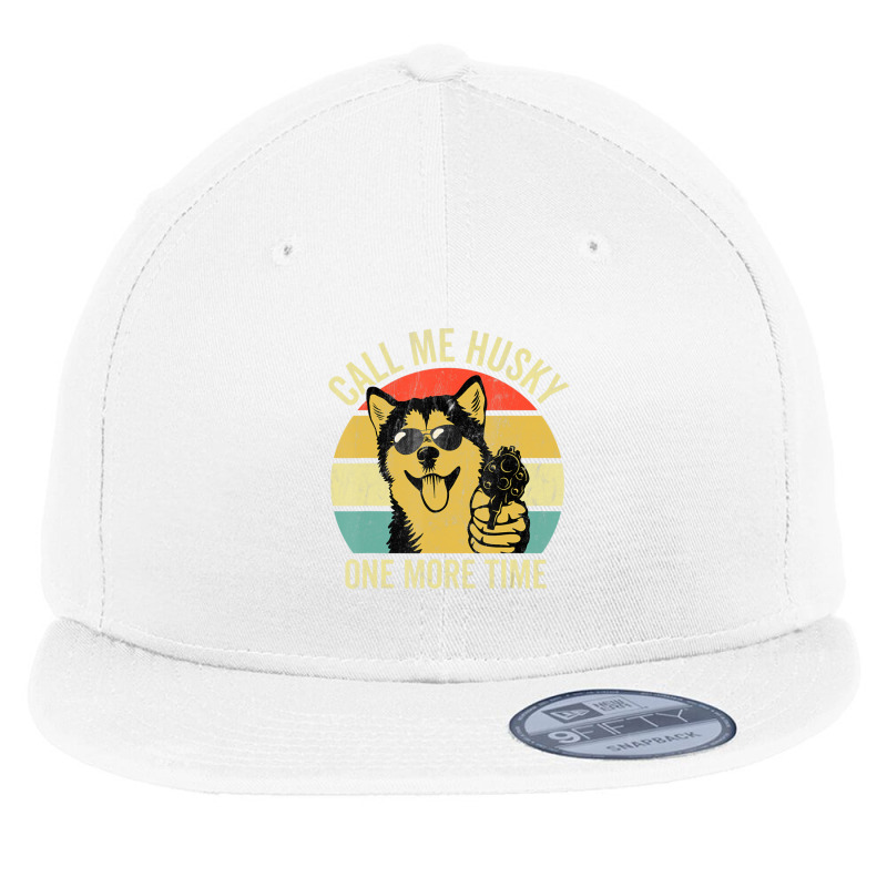 Not A Husky Alaskan Malamute S Dog Lover Flat Bill Snapback Cap | Artistshot