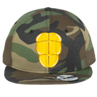 Turtle Shell  Cute Tortoise Costume Funny Halloween Gift T Shirt Flat Bill Snapback Cap | Artistshot