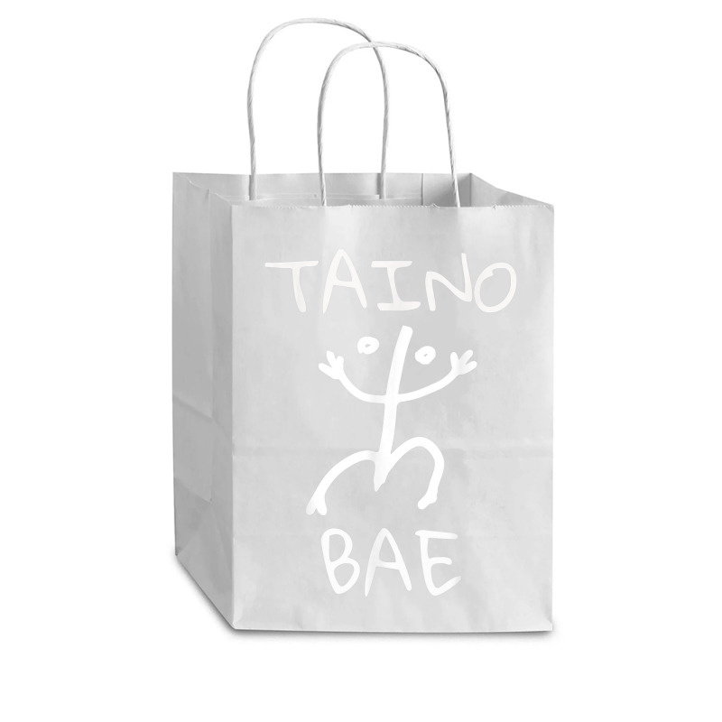 Taino Bae Tainos De Boriken Boricua Puerto Rican Taino Cub Paper Bag - 8 X 4 1/2 X 10 1/4 | Artistshot