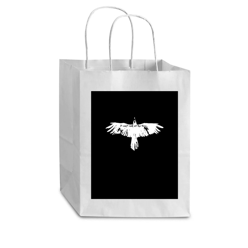 The Crow It Cant't Rain All The Time Cub Paper Bag - 8 X 4 1/2 X 10 1/4 | Artistshot