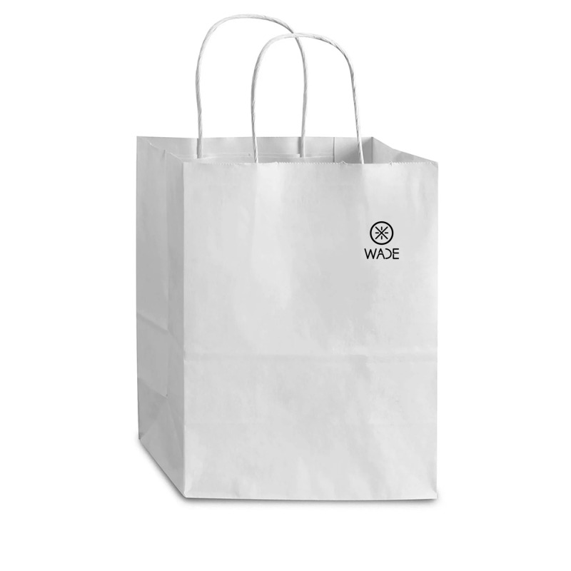 Wade Winemaker 1 Tag Cub Paper Bag - 8 X 4 1/2 X 10 1/4 | Artistshot