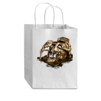 Black Sails Golden Skull Cub Paper Bag - 8 X 4 1/2 X 10 1/4 | Artistshot