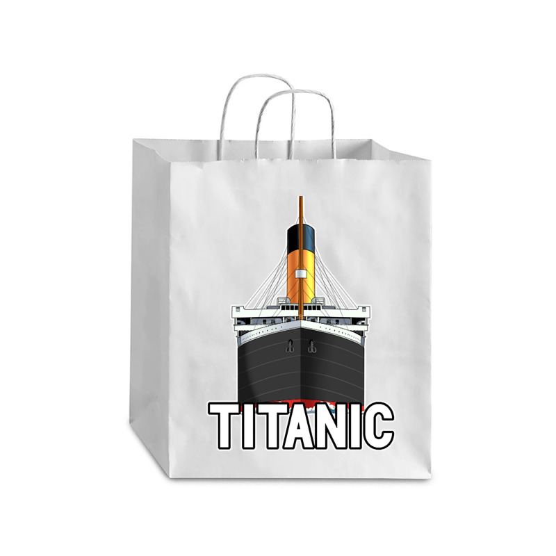 G Titanic April 1912 Vintage Cruise Ship Debie Paper Bag - 10 X 5 X 13 | Artistshot