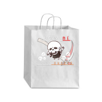 Ghosts Skeleton Debie Paper Bag - 10 X 5 X 13 | Artistshot