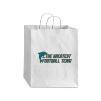 Hot Trend Miami Has The Dolphins Debie Paper Bag - 10 X 5 X 13 | Artistshot