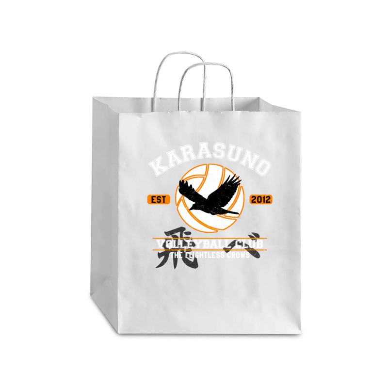 The Flightless Crows Debie Paper Bag - 10 X 5 X 13 | Artistshot