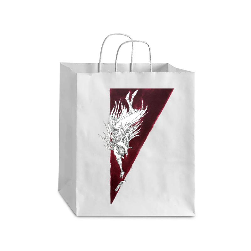 The Bloody Crow Debie Paper Bag - 10 X 5 X 13 | Artistshot