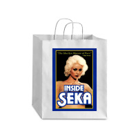 Inside Seka  T Tumblr Debie Paper Bag - 10 X 5 X 13 | Artistshot