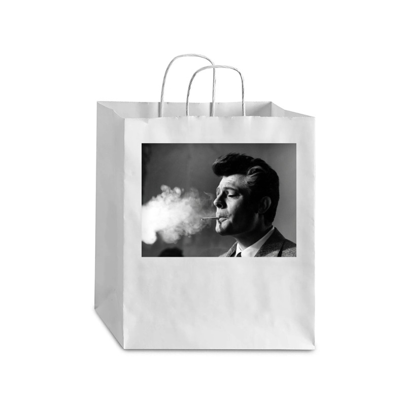 Marcello Mastroianni  T Hippie Debie Paper Bag - 10 X 5 X 13 | Artistshot