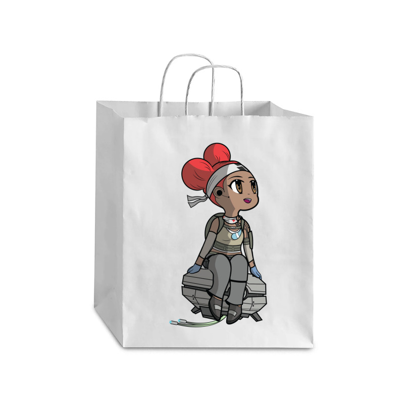 Cutie Lifeline Debie Paper Bag - 10 X 5 X 13 | Artistshot