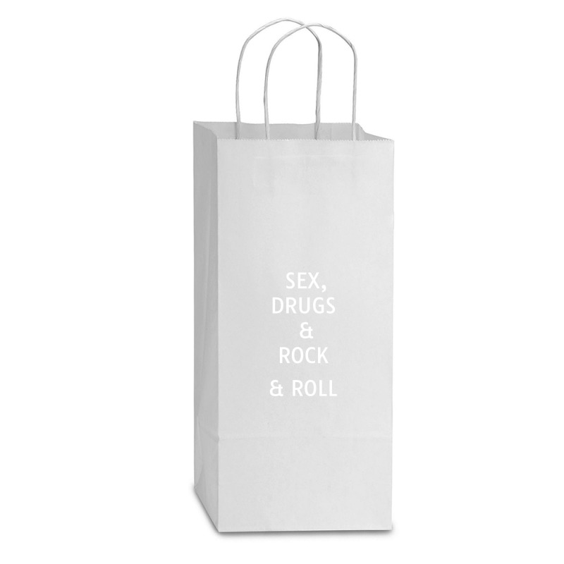 Sex Double wine Paper Bag - 6 1/2 x 3 1/2 x 12 3/8 by WayneBolton | Artistshot