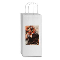 H. Styles Singer Double Wine Paper Bag - 6 1/2 X 3 1/2 X 12 3/8 | Artistshot