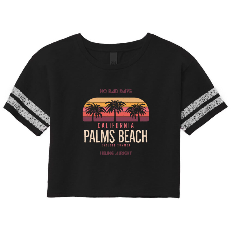 California Scorecard Crop Tee by Disgus_Thing | Artistshot