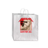 Messiah Save 'em All (heavy Crusade) Jumbo Paper Bag - 18 X 7 X 18 3/4 | Artistshot