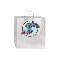 Cap.tain America Battle Jumbo Paper Bag - 18 X 7 X 18 3/4 | Artistshot