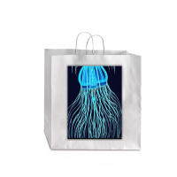 Jellyfish Artwork Sea Jumbo Paper Bag - 18 X 7 X 18 3/4 | Artistshot