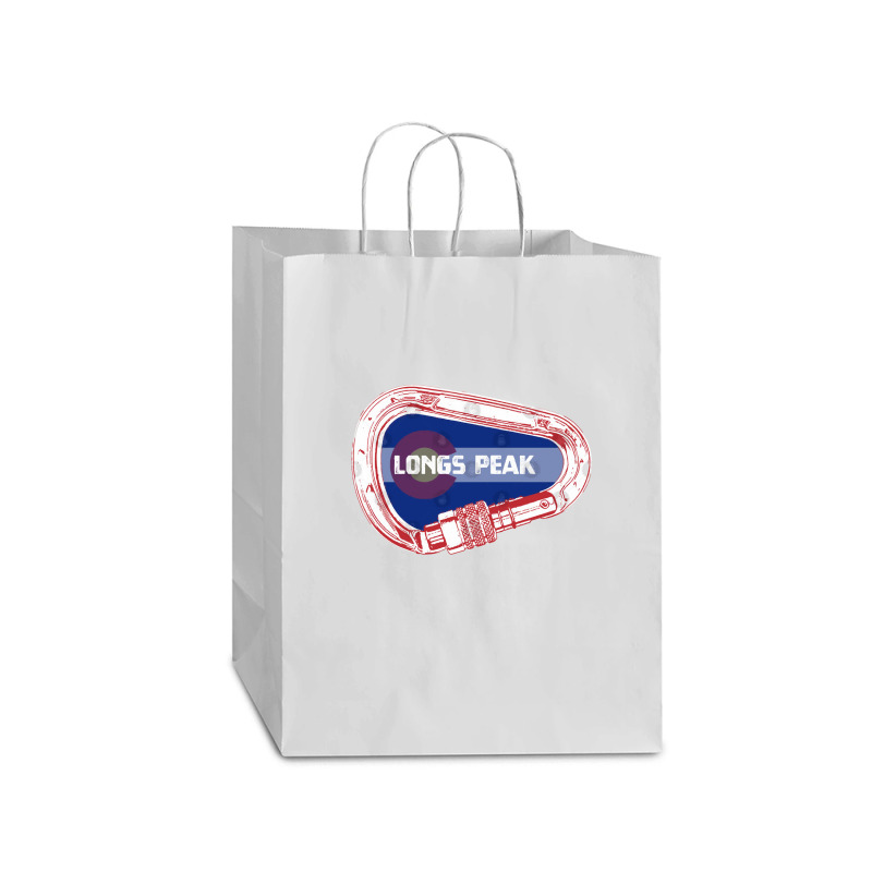 Longs Peak Climbing Carabiner Mart Paper Bag -13 X 7 X 17 | Artistshot