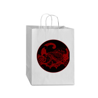 Giant Alligator Snapping Turtle - Japanese Style For Reptiles Lovers - Mart Paper Bag -13 X 7 X 17 | Artistshot