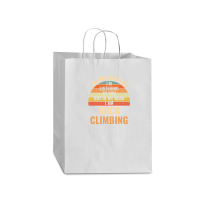 I'm Not Listening In My Head Funny Rock Climbing Gift Mart Paper Bag -13 X 7 X 17 | Artistshot