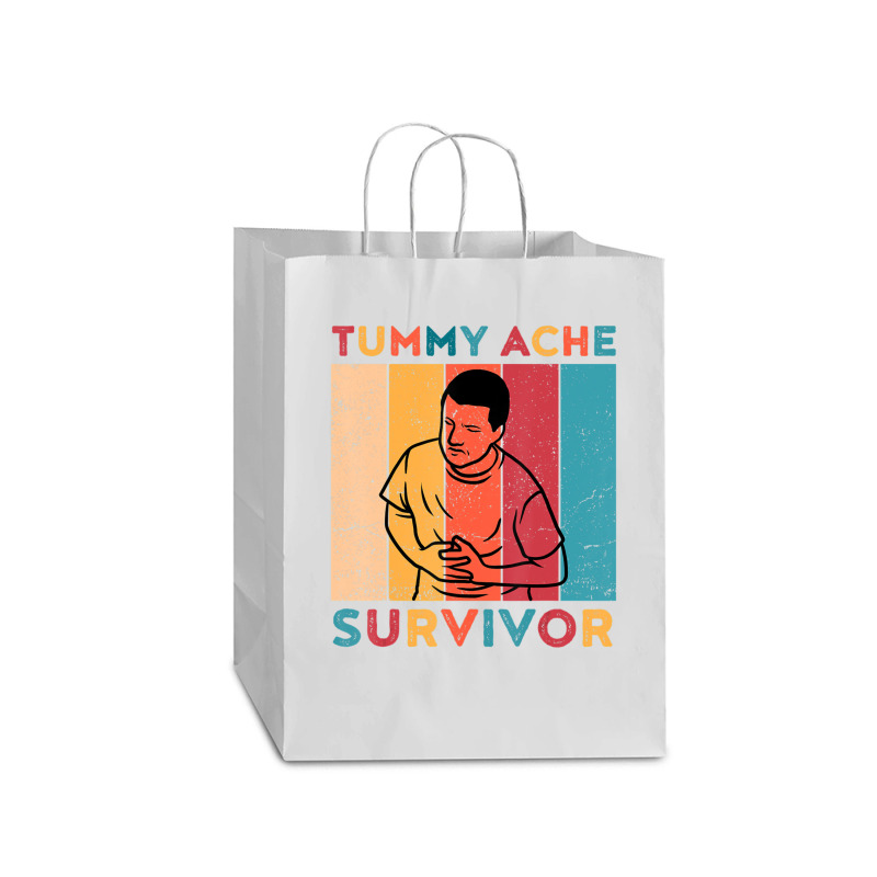 Tummy Ache Survivor Mart Paper Bag -13 X 7 X 17 | Artistshot