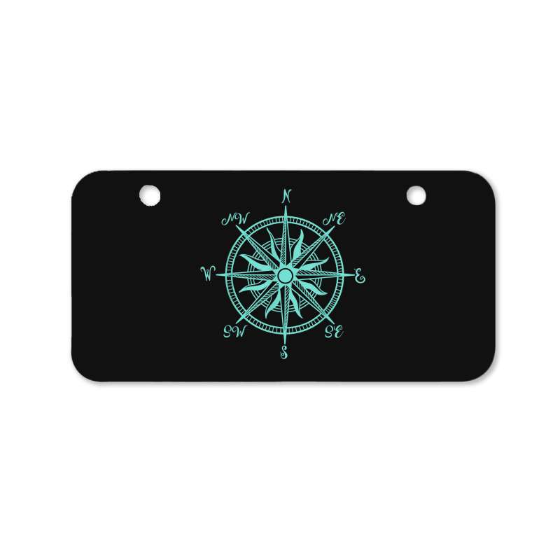 Compass Shirt Wandering Traveler Nomad Vacation Sailing Gift Bicycle License Plate | Artistshot