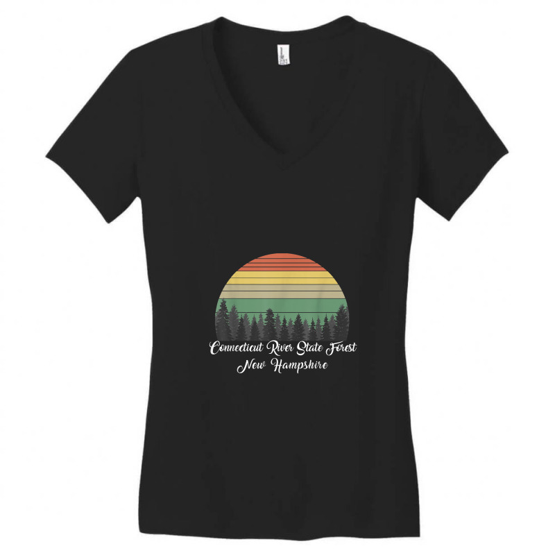 Connecticut River State Forest Women's V-Neck T-Shirt by Yuh2105 | Artistshot