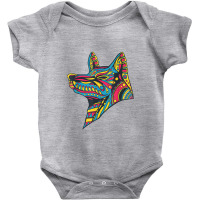 Ancient Ethnic Aztec Wolf Mask Symbol Civilization Gift Baby Bodysuit | Artistshot