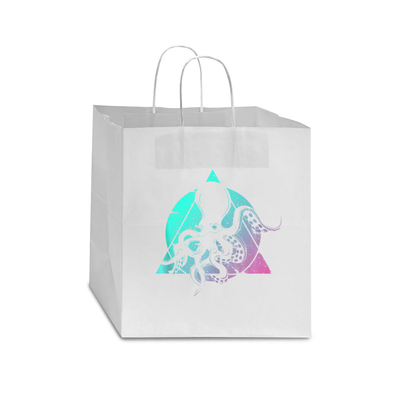 Vintage Marine Animal I Marine Biologist I Star Paper Bag - 13 X 7 X 13 | Artistshot