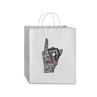 J15 Founder's Day Aka Women Hand Sign Words Sweatshirt Traveler Paper Bag -13 X 6 X 15 3/4 | Artistshot