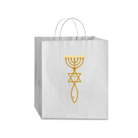 Messianic Judaism Cross Star Of David Jewish Traveler Paper Bag -13 X 6 X 15 3/4 | Artistshot